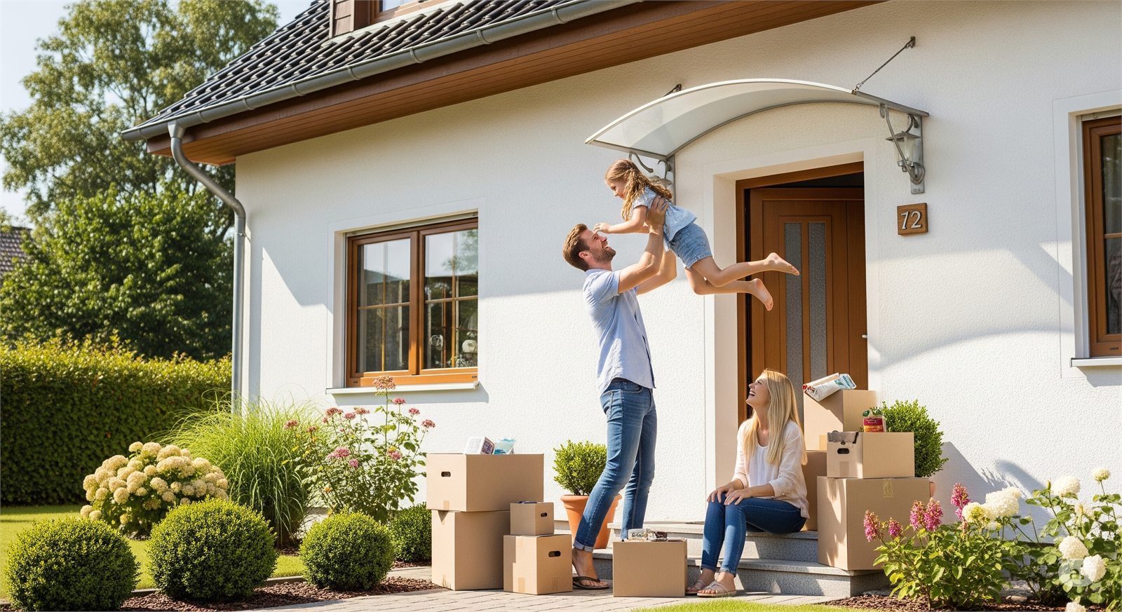 Hausberatung für moderne individuelle Häuser