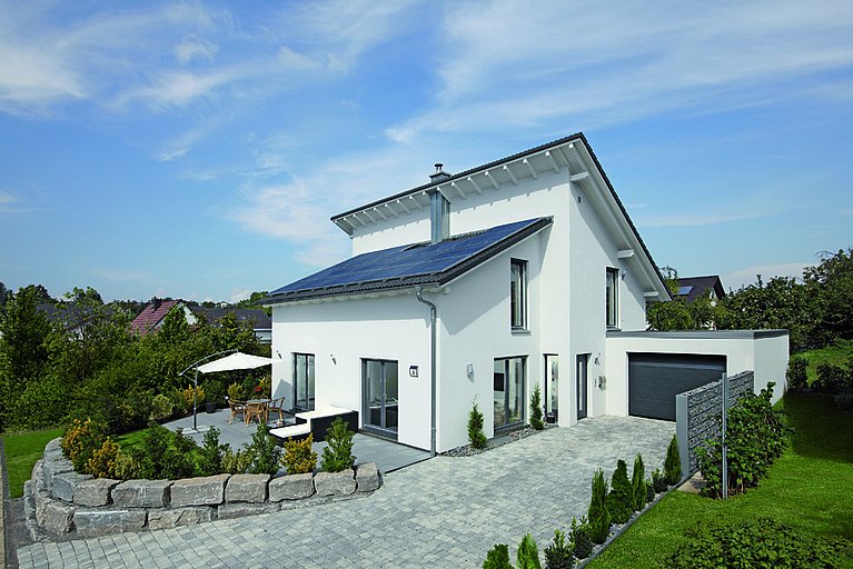 Modernes Hauskonzept mit klarer Architektur