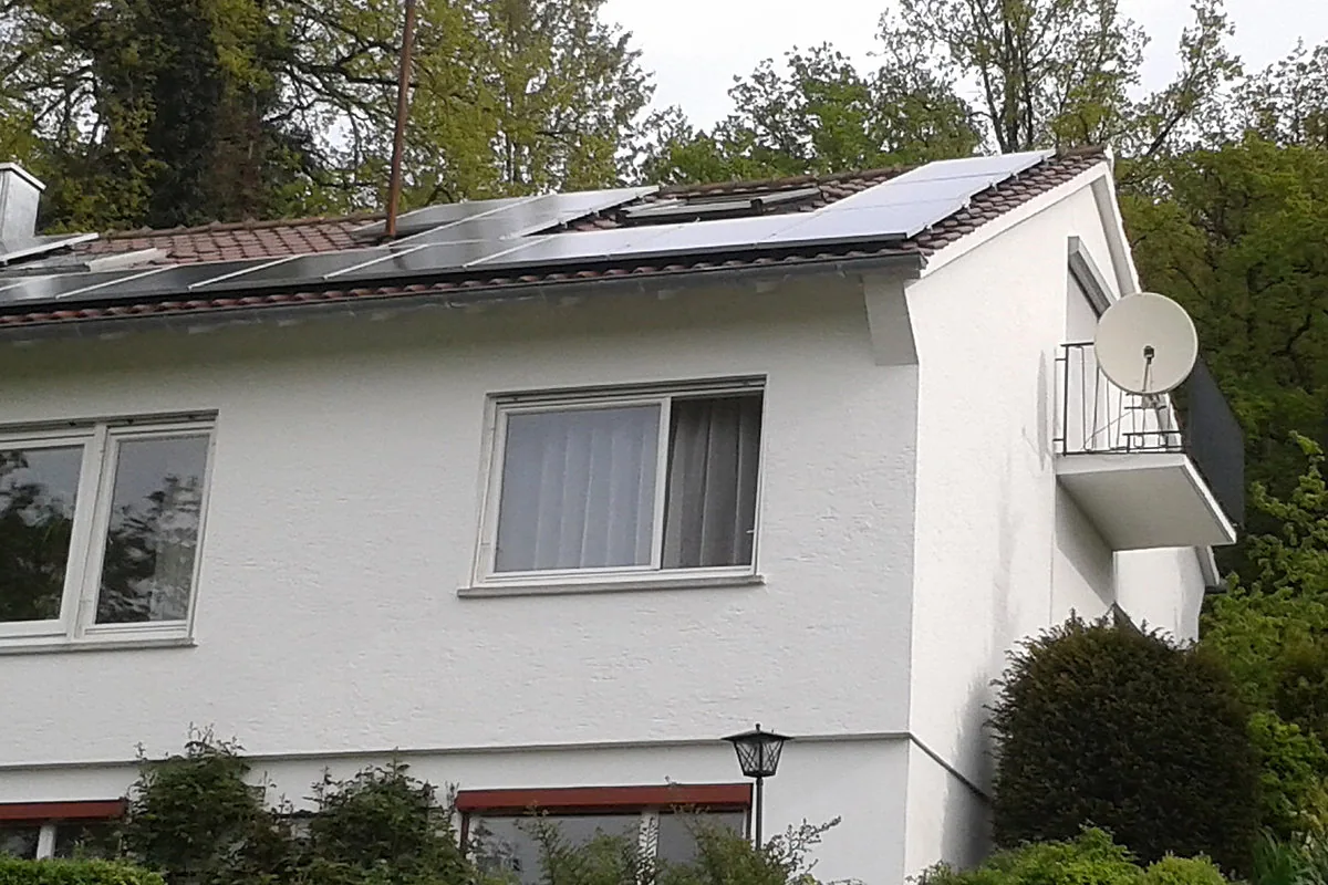 Aufstockung Goldbach – Architekturdetail